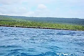 Coast of Jaco off the sandy beaches