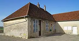 The town hall in Tourmont