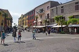 Main street in the old town