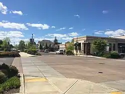 Shops in downtown Canby