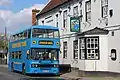 Image 22A Leyland Olympian, and the Grade II listed Angel Inn