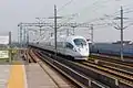 A CRH380B EMU on G20 service passing Changxing