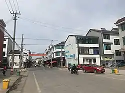 Main Street of Langya Town.