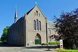 Monastery with church