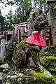 Fox altar in Fushimi Inari-taisha shrine