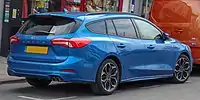 2018 Ford Focus ST-Line X estate (UK)