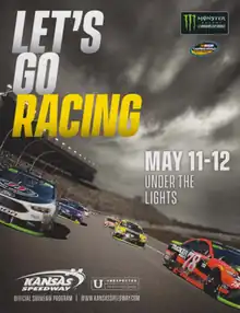 The 2018 KC Masterpiece 400 program cover.