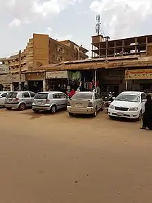 A picture of Souq Al Arabic Khartoum City