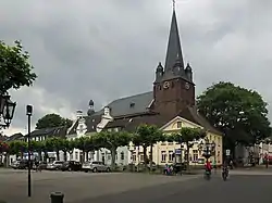 Market square and St. Peter's church