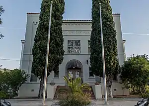 Terrell County Courthouse in Sanderson