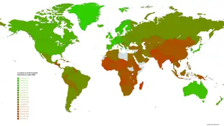 Environmental Performance Index 2020