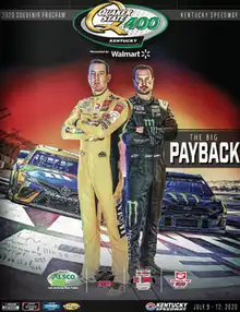 2020 Quaker State 400 program cover