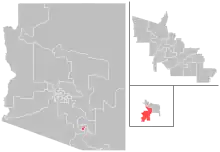 Map of District 20: Approved January 21, 2022