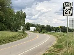 PA 27 in Troy Township