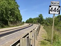 PA 446 in Eldred Township