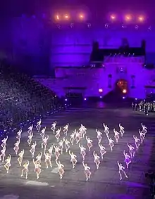 The 2022 Edinburgh Military Tattoo highland dancers