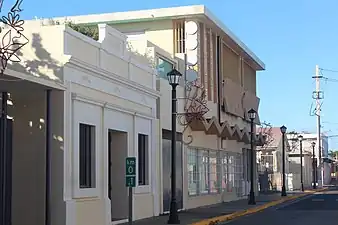 Eclectic architecture in Santa Isabel Pueblo.