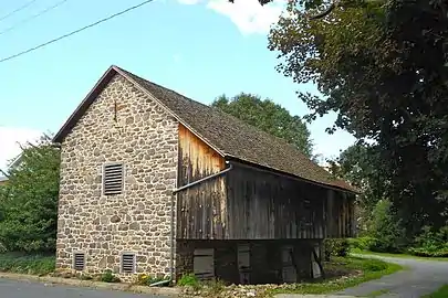 Barn on Main Street in Oley Village