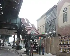 White Plains Road at 225th Street station