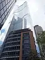 22 Bishopsgate viewed from Undershaft, August 2020