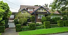 Arts & Crafts Bungalow house, Waimea Road
