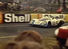 Porsche 917 of Elford/Attwood during the race