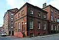 Thomas Parr House with warehouse behind, 26 Colquitt Street1799; Grade II)