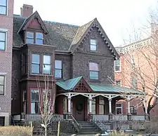 William W. Crane House, 284 Clinton Avenue(Field & Correja, c. 1854)