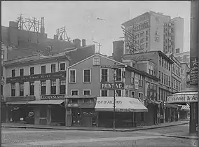 Dock Square, including Sun Tavern, c. 1898