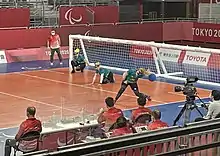 Australian Belles in action at the 2020 Tokyo Paralympics