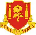 29th Field Artillery Regiment"Fidelis et Verus"(Faithful and True)