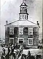 The Adair County Courthouse, used by Confederate sharpshooters during the Battle of Kirksville