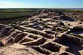 Toprak Kala ruins (palace and magazines area)