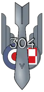 Logo of 304 Polish Squadron