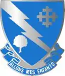 310th Infantry Regiment"Allons Mes Enfants"(Forward My Children)