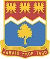 311th Infantry Regiment"Jamais Trop Tard"