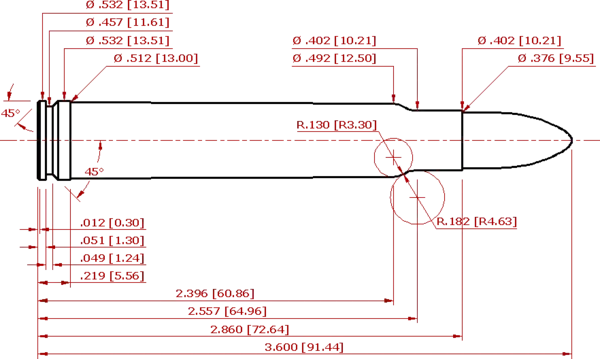 .375 Weatherby Magnum Schematic