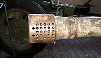 The pepper pot muzzle brake