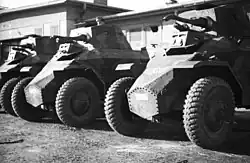 39M Csaba armoured cars in 1940