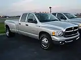 2003 Dodge Ram diesel dually quad cab 2wd with the 5.9 L Cummins Turbodiesel I6