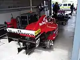 Ferrari 412 T2 at Donington Park in 2007