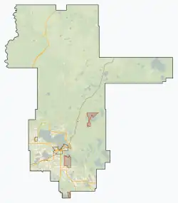 Plamondon is located in Lac la Biche County