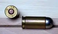 .455 Webley Auto Mk I cartridge