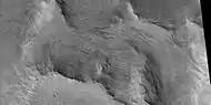 Close view of layers, as seen by HiRISE under HiWish program