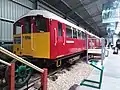 483007 Jess Harper post-withdrawal, preserved at the Isle of Wight Steam Railway's Train Story exhibit.