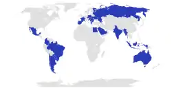 Countries with 5àSec shops