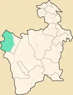 Location within Potosí Department