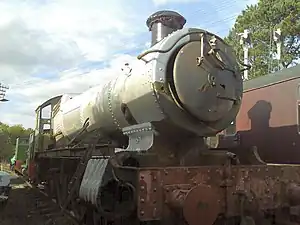 5967 Bickmarsh Hall under restoration at Northampton & Lamport Railway