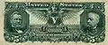 $5 silver certificate with U.S. Grant and Phillip Sheridan