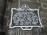 Tanay Church Marker